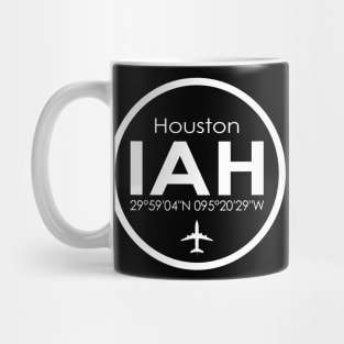 IAH, Houston George Bush Intercontinental Airport Mug